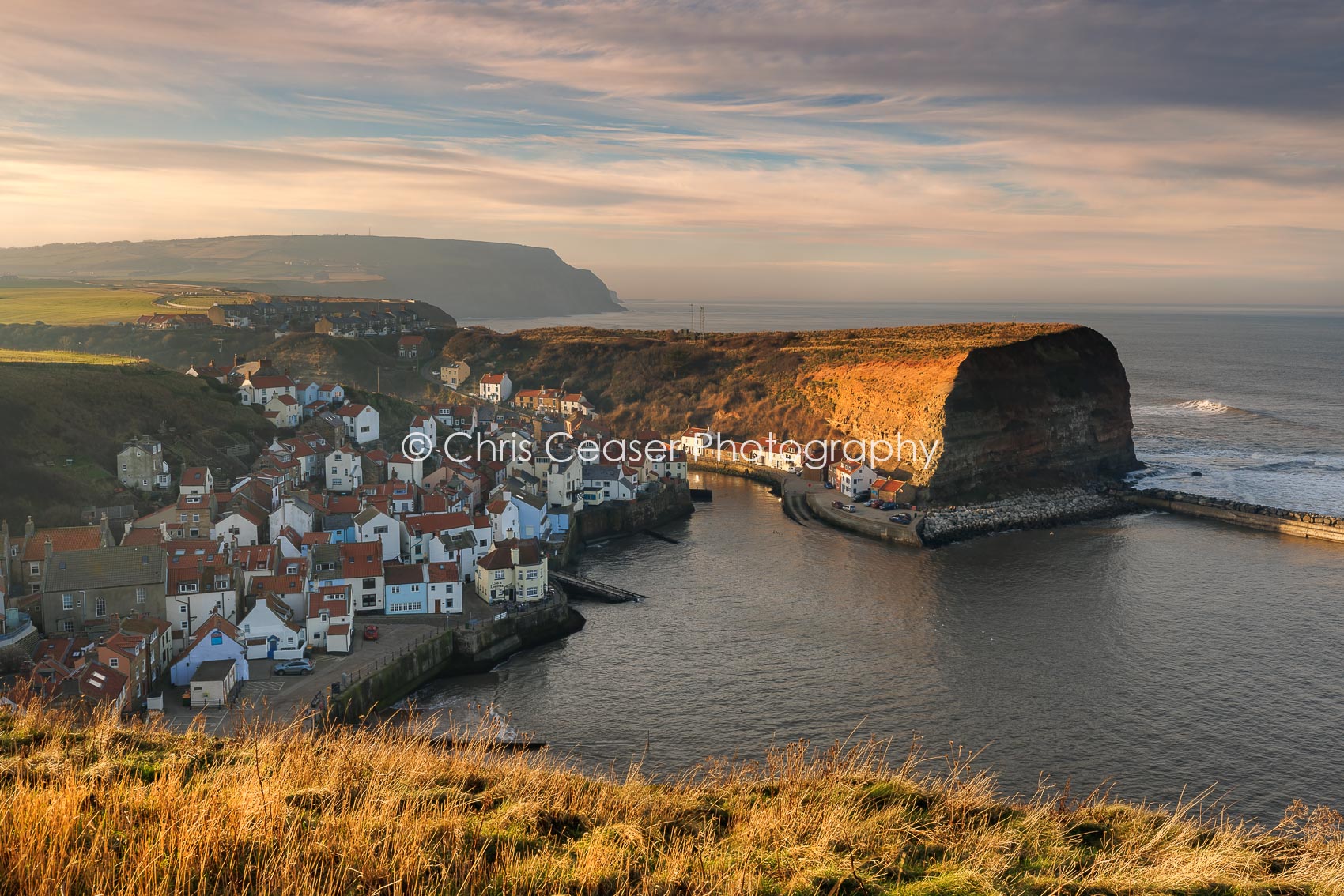 Hazy Evening, Staithes