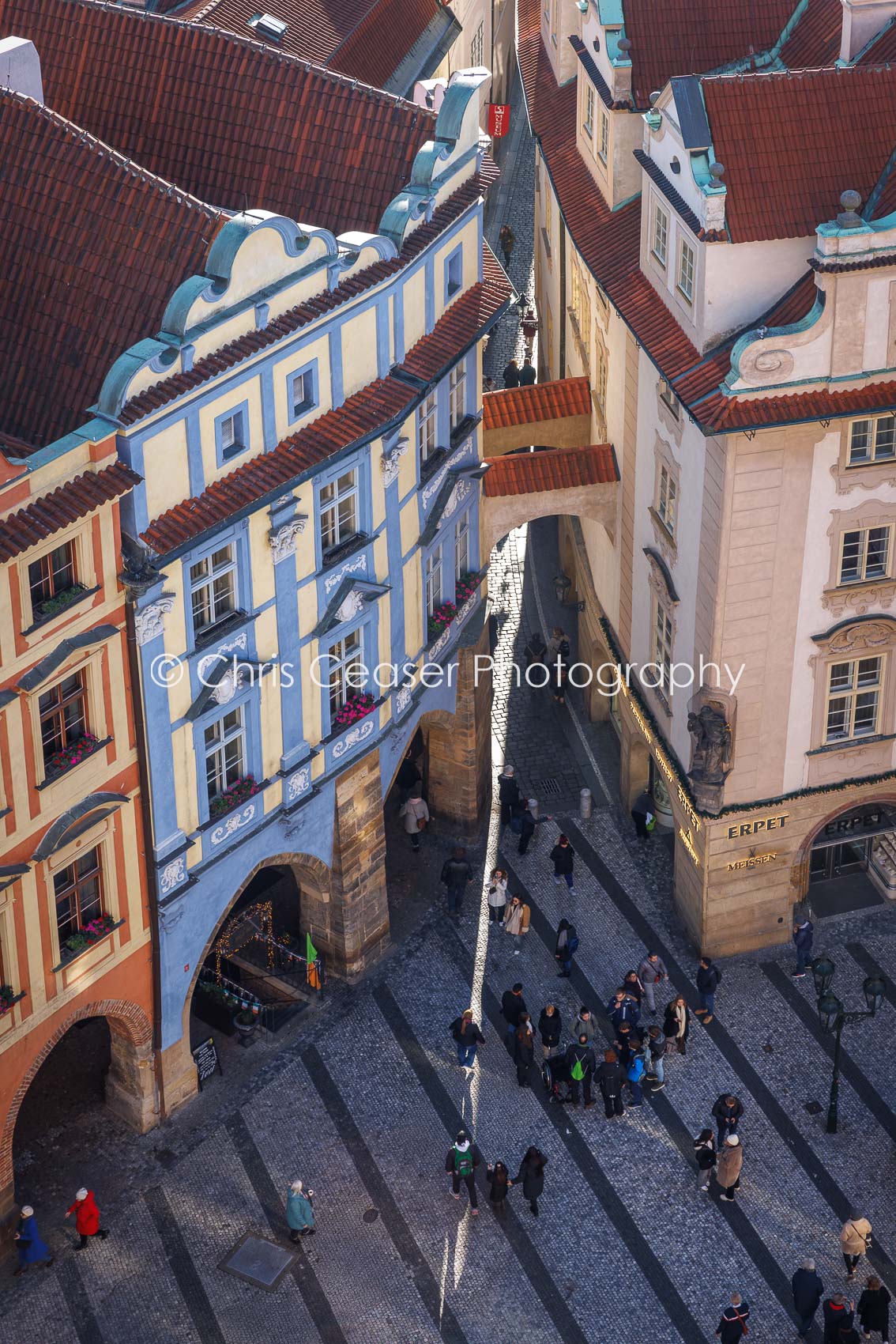 Strip Of lIght, Old Town Square